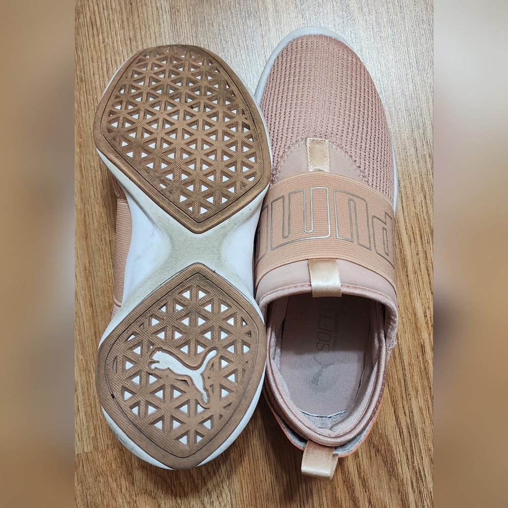 Puma Pink Slip-On Sneakers - Picture 7 of 8